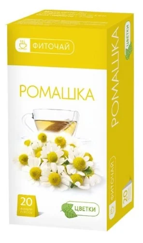 РОМАШКА ЦВЕТКИ (фильтр-пак.) 1г N20 (Грин Сайд, РФ)