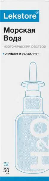 МОРСКАЯ ВОДА Лекстор спрей (фл. с распыл.) 50мл (ПРОТЕК, РФ)