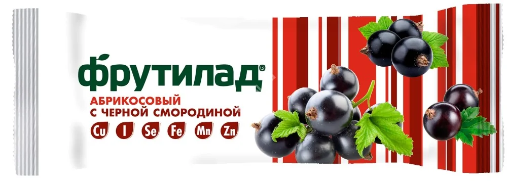 ФРУТИЛАД батончик 30г Черная смородина (Белое дерево, РФ)