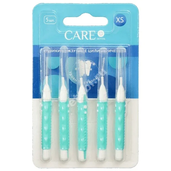 КЭА ДЕНТАЛ (Care Dental) ершик межзубный размер XS N5 (Жанджан Стар Интерпрайс, КИТАЙ)