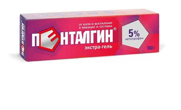 ПЕНТАЛГИН Экстра гель 5% - 100г N1 (ОТИСИФАРМ, РФ)