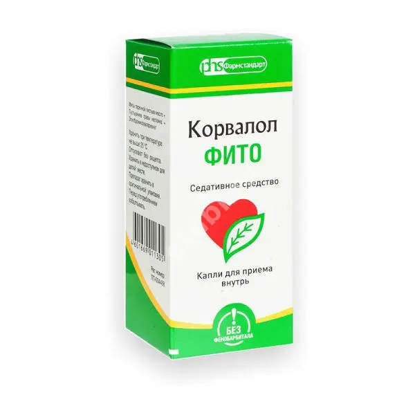 КОРВАЛОЛ ФИТО капли внутр. (фл.) 25мл N1 (ФАРМСТАНДАРТ, РФ)