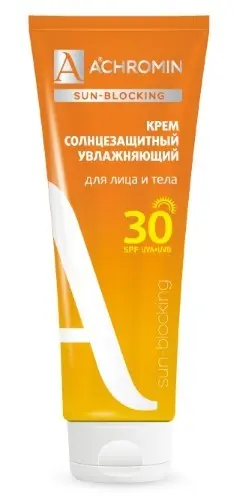 АХРОМИН Sun-blocking крем для лица/тела солнцезащит SPF30 250мл (ДОМИНАНТА, РФ)