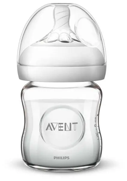 АВЕНТ (Avent) бутылочка стекл. 120мл силик соска скошен/медл поток Naturals 0м+ SCF051/17 (ФИЛИПС  ЭЛЕКТРОНИКС, ИНДОНЕЗИЯ)
