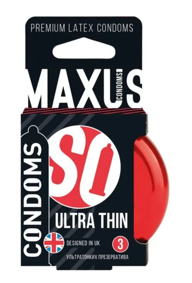 МАКСУС Ultra Thin презервативы (сенситив) (кейс) N3 (Тай Ниппон Раббер Индастри, ВЕЛИКОБРИТАНИЯ)