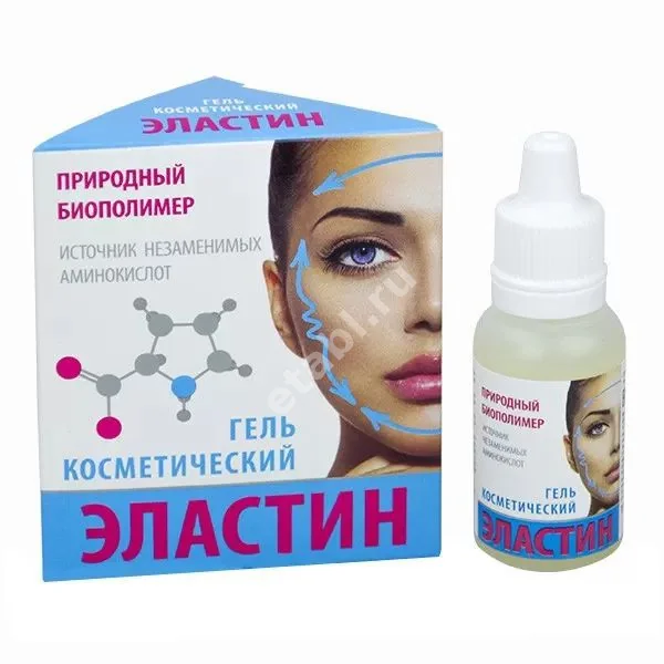 ЭЛАСТИН гель космет (фл. с пипет.) 25мл (МЕДИКОМЕД, РФ)