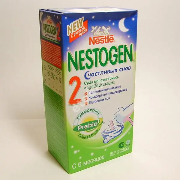 НЕСТОЖЕН смесь сухая молочная 2 6-12м 350г (НЕСТЛЕ, РФ/ИСПАНИЯ/ШВЕЙЦАРИЯ)