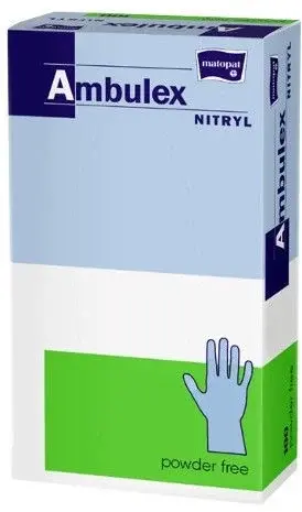 ПЕРЧАТКИ МЕДИЦИНСКИЕ нестер. нитрил. р.7-8 (M) (50пар) N100 (БЕЛЛА, РФ/ПОЛЬША)