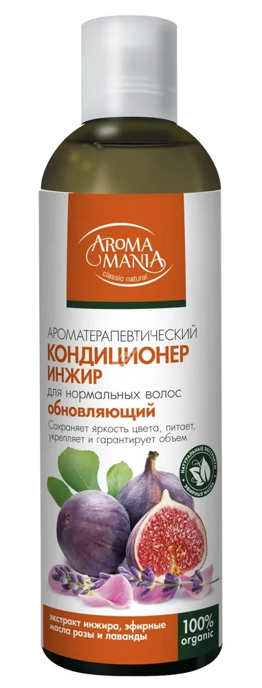 АРОМА МАНИЯ кондиционер для волос обновл 250мл Инжир (Лекус, РФ)