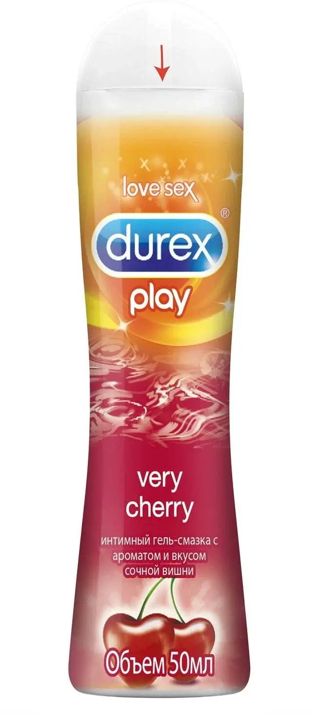 ДЮРЕКС (DUREX) Play Very Cherry гель-смазка 50мл (РЕКИТТ БЕНКИЗЕР, ФРАНЦИЯ/ТАИЛАНД/ВЕЛИКОБРИТАНИЯ)