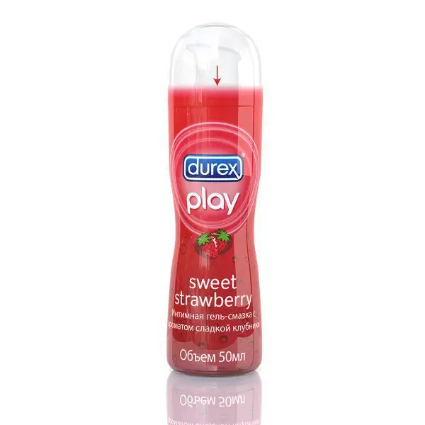 ДЮРЕКС (DUREX) Play Sweet Strawberry гель-смазка 50мл (РЕКИТТ БЕНКИЗЕР, ТАИЛАНД/ВЕЛИКОБРИТАНИЯ)