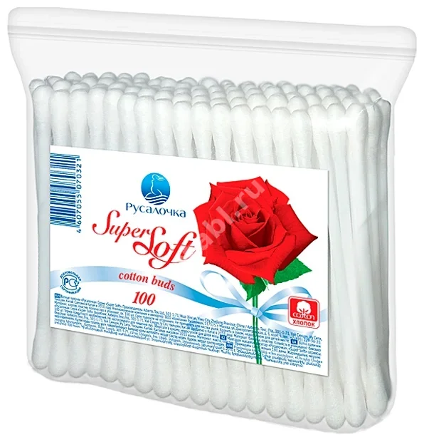 ВАТНЫЕ ПАЛОЧКИ (пак.) N100 (Лиа Технолоджи, КИТАЙ)