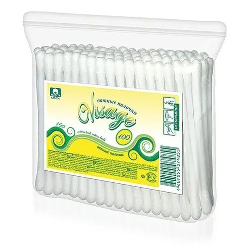 ВАТНЫЕ ПАЛОЧКИ (пак.) N100 (Лиа Технолоджи, КИТАЙ)