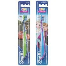 ОРАЛ-БИ (ORAL-B) Kids зубная щетка Frozen/Cars экстра мягкая (ПРОКТЕР & ГЕМБЛ , ИРЛАНДИЯ)