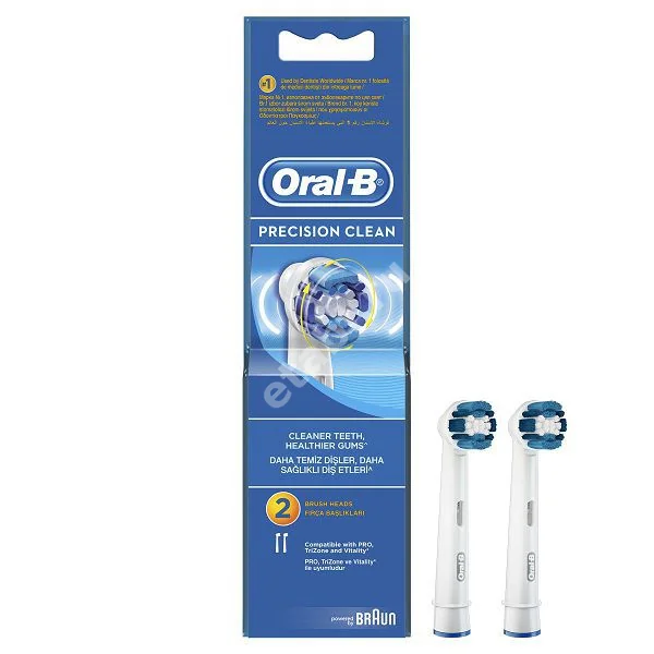 НАСАДКА Oral-b Precision Clean сменная д/зубной щетки арт.EB20 N2+1 (ПРОКТЕР & ГЕМБЛ , ГЕРМАНИЯ/ИРЛАНДИЯ)