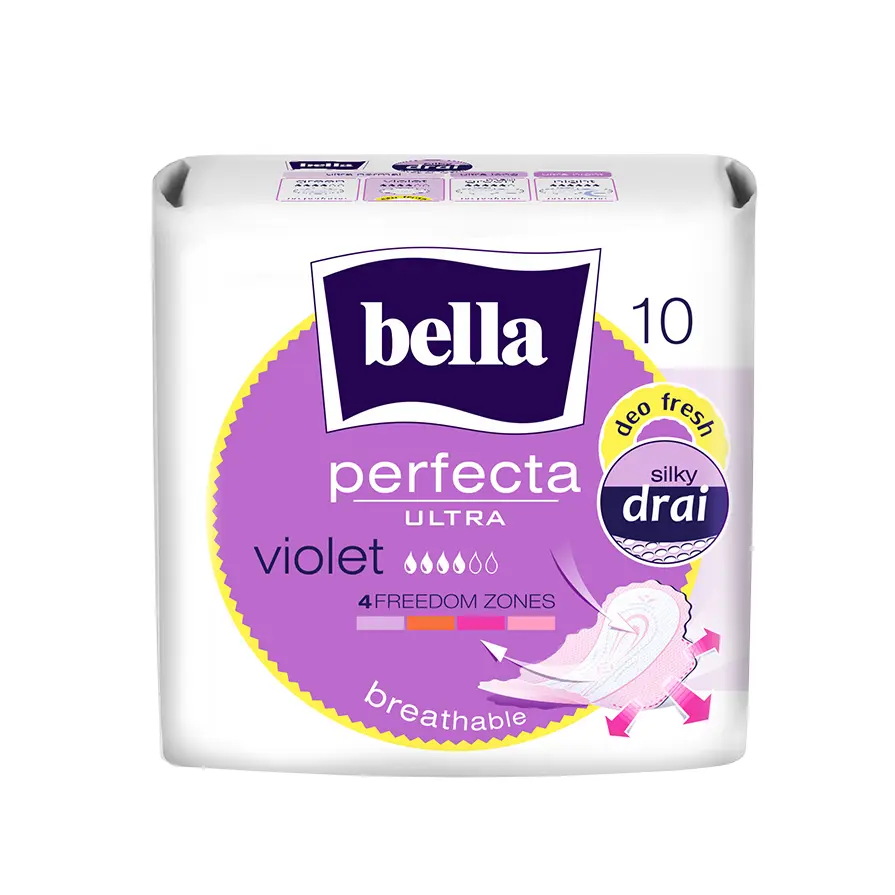 БЕЛЛА прокладки гигиенические Перфекта Ультра Драй Deo Fresh N10 Violet (БЕЛЛА, РФ/ПОЛЬША)