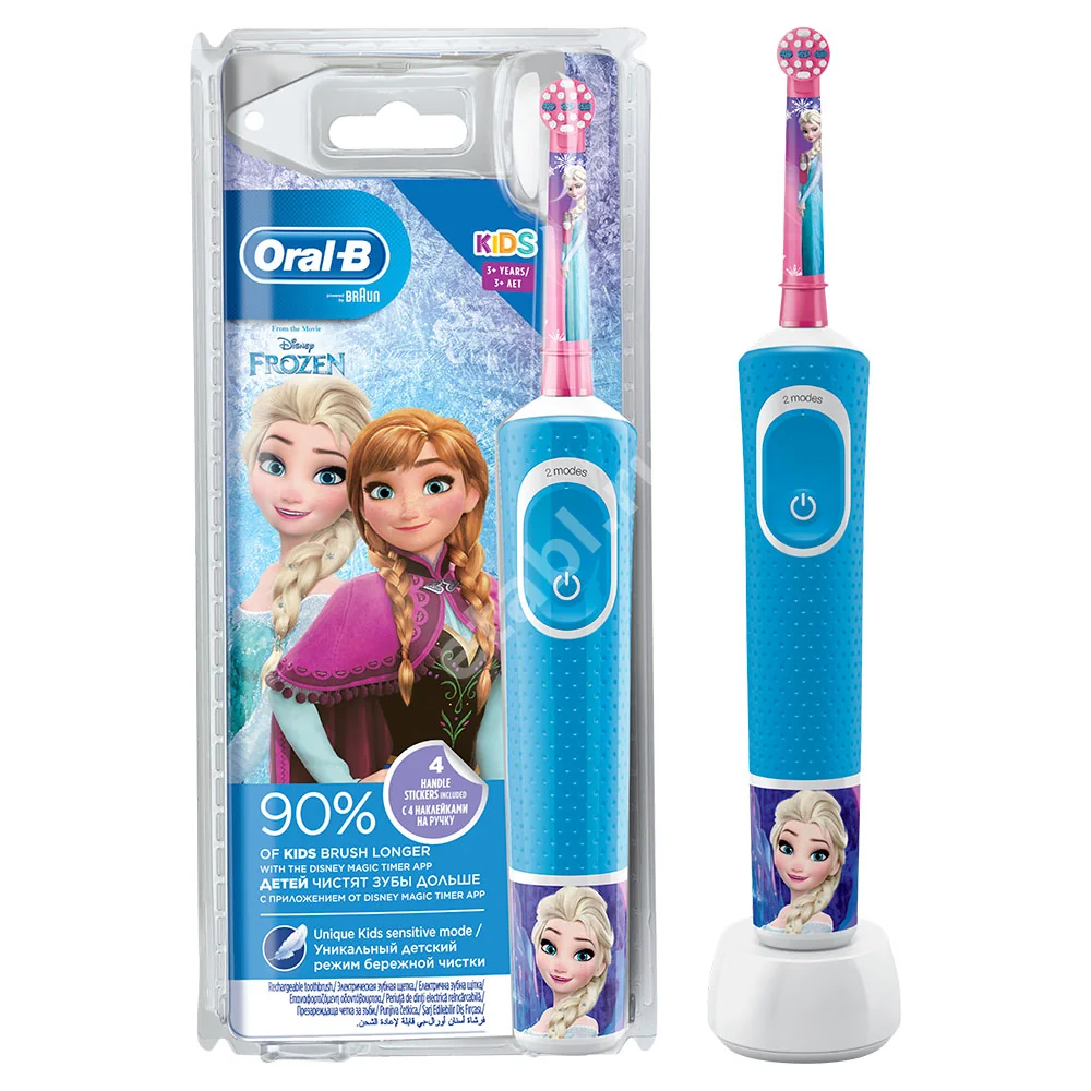 ОРАЛ-БИ (ORAL-B) зубная щетка электрическая детская Холодное сердце (ПРОКТЕР & ГЕМБЛ , ГЕРМАНИЯ/ВЕНГРИЯ)