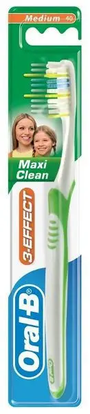 ОРАЛ-БИ (ORAL-B) 3-Effect зубная щетка Maxi Clean средн. жестк. (ПРОКТЕР & ГЕМБЛ , КИТАЙ/ИРЛАНДИЯ)