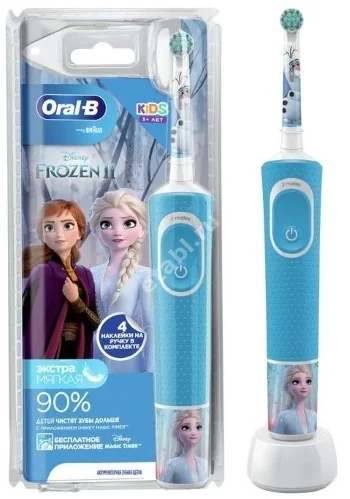 ОРАЛ-БИ (ORAL-B) зубная щетка электрическая детская Холодное сердце (Проктер энд Гэмбл  ГмбХ, ГЕРМАНИЯ/ВЕНГРИЯ)