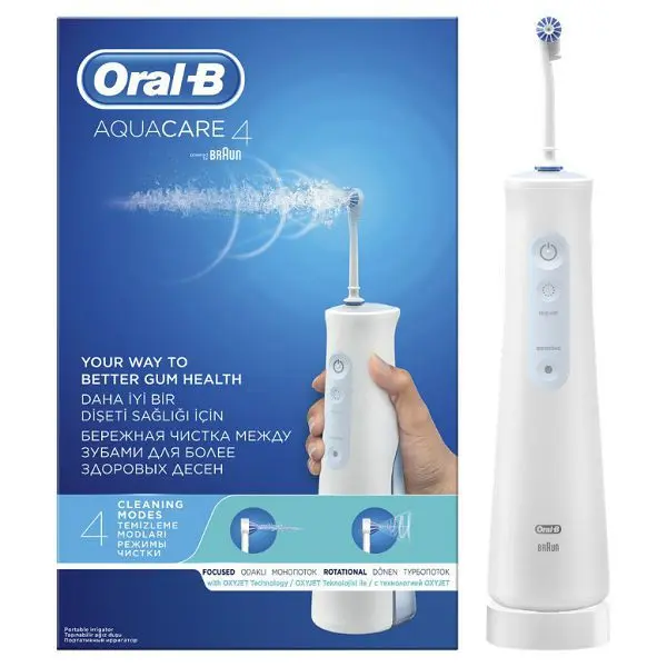 ИРРИГАТОР Oral-b Aquacare 4 MDH20.016.2 (Тип 3720) для полости рта (ПРОКТЕР & ГЕМБЛ , КИТАЙ)