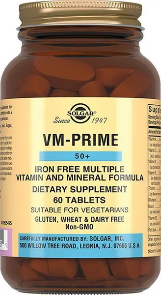 СОЛГАР VM-PRIME 50+ табл. (банк.) 1.1845г N60 (Рексалл Сандаун , США)