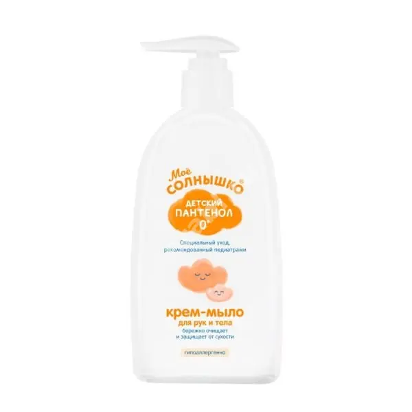 МОЕ СОЛНЫШКО крем-мыло Пантенол 0м+ 300мл (АВАНТА, РФ)