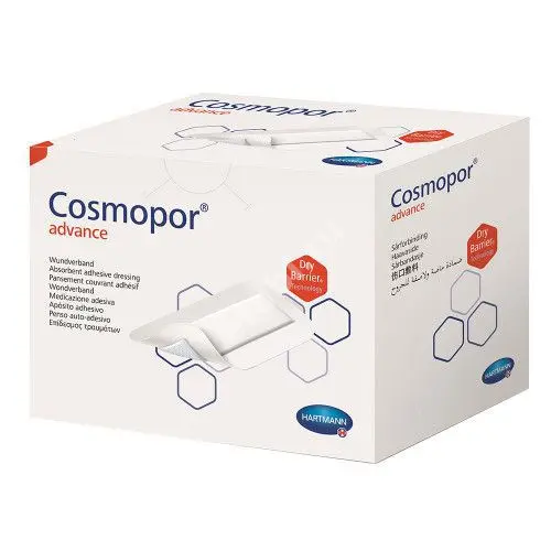 ПОВЯЗКА ПЛАСТЫРНАЯ Космопор Advance раневая стер. адгезивная 10х20см N1 (Пауль Хартманн, ГЕРМАНИЯ/ИСПАНИЯ)