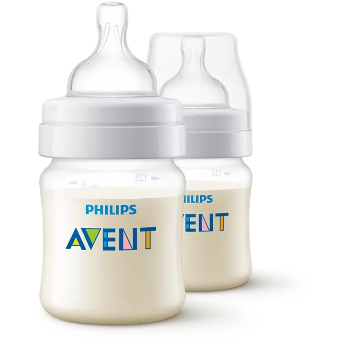 АВЕНТ (Avent) бутылочка пласт. 125мл силик соска скошен/медл поток Classic 0м+ SCF560/27 (80022) N2 (ФИЛИПС  ЭЛЕКТРОНИКС, ИНДОНЕЗИЯ/ВЕЛИКОБРИТАНИЯ)