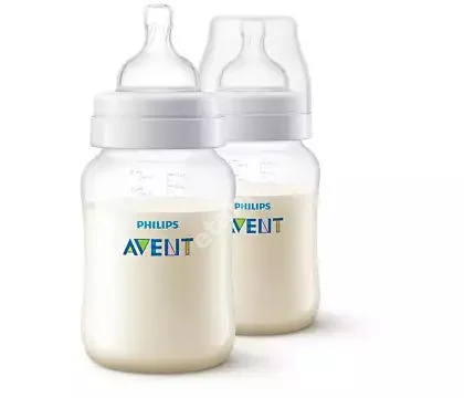 АВЕНТ (Avent) бутылочка пласт. 260мл силик соска скошен/медл поток Anti-Colic 1м+ SCF813/27 N2 (ФИЛИПС  ЭЛЕКТРОНИКС, ИНДОНЕЗИЯ/ВЕЛИКОБРИТАНИЯ)