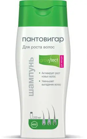 ПАНТОВИГАР Growtect Formula шампунь жен 200мл (МЕРЦ ФАРМА, ЧЕХИЯ)