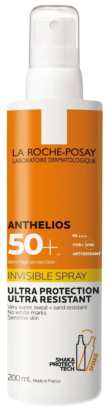 ЛЯ РОШ ПОЗЕ (LA ROCHE POSAY) Антгелиос спрей солнцезащит SPF50+ невидимый 200мл (Косметик Актив Продюксьон, ИСПАНИЯ)