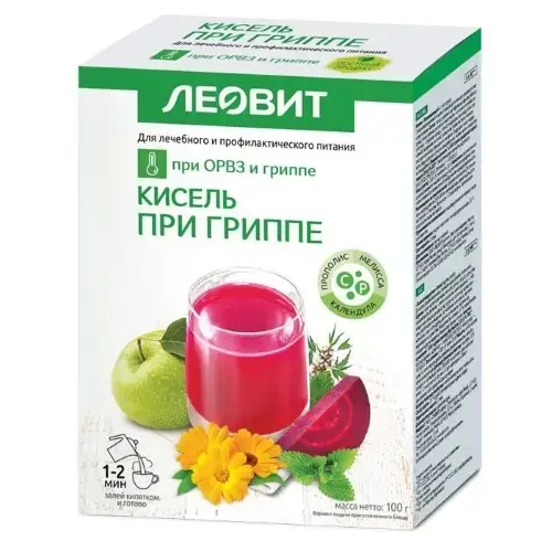 ЛЕОВИТ кисель при гриппе 20г N5 (ЛЕОВИТ, РФ)