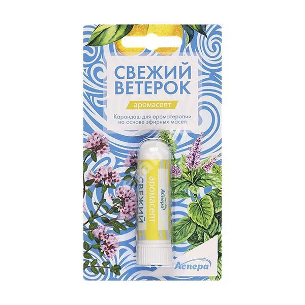 ВЕТЕРОК карандаш-ингалятор Аромасепт 1.3г (Аспера ПК, РФ)