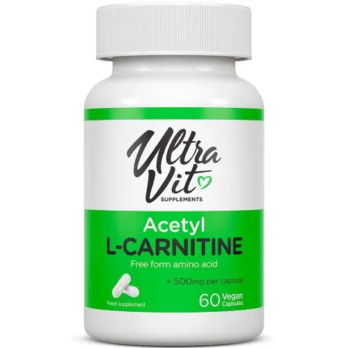 АЦЕТИЛ-L-КАРНИТИН Ультравит Сапплементс капс. 0.705г N60 (ВП Лаборатори, ВЕЛИКОБРИТАНИЯ)