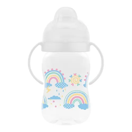 ЛАББИ (Lubby) поильник (носик, ручки) пласт. 270мл 6м+ 13970 (Голд Лист АГ Китай, КИТАЙ)