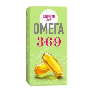 ОЛЕВИГАМ Омега-3.6.9 капс. 1.4г N90 (МИРРОЛЛА, РФ)