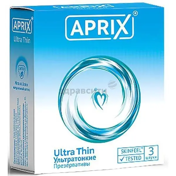 АПРИКС Ultra Thin презервативы N3 Ультратонкие (ПРОТЕК, РЕСПУБЛИКА КОРЕЯ/ТАИЛАНД)