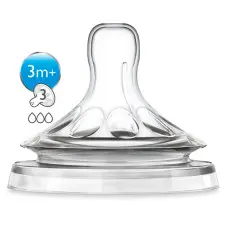 АВЕНТ (Avent) соска силик. средн поток Naturals 3м+ SCF653/27 (043/27)(80530) N2 (ФИЛИПС  ЭЛЕКТРОНИКС, ИНДОНЕЗИЯ/ВЕЛИКОБРИТАНИЯ)