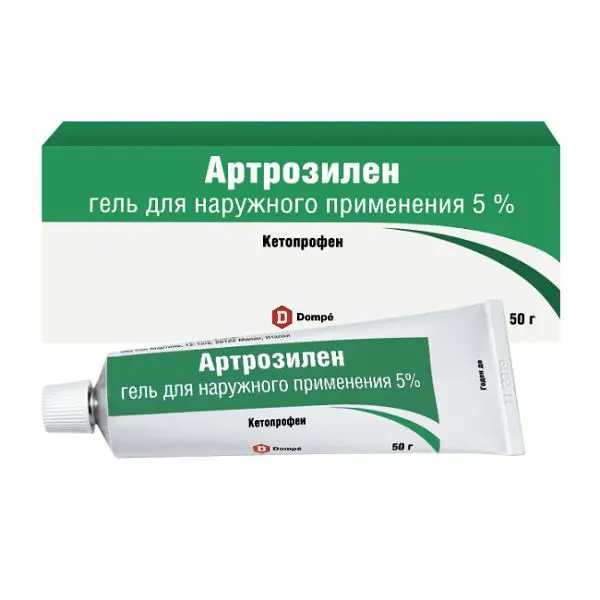 АРТРОЗИЛЕН гель (туба) 5% - 50г N1 (СИ ЭС СИ, ИТАЛИЯ)