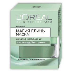 ЛОРЕАЛЬ (L-OREAL) Магия глины маска для лица очищ/матир 50мл (Лореаль Продукцион Дойчланд, ГЕРМАНИЯ)