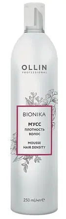 ОЛЛИН Bionica мусс для волос Плотность 250мл (АРНЕСТ, РФ)