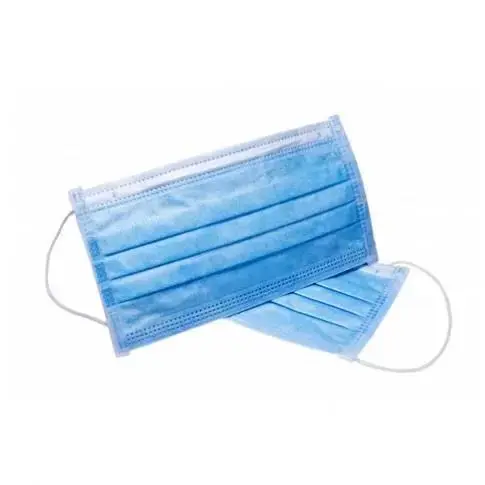 МАСКА ЗАЩИТНАЯ трехслойная на резинках N1 (Типография ФС Принт, РФ)