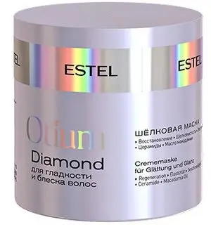 ЭСТЕЛЬ (ESTEL) Otium Diamond маска для волос д/гладк/блеска 300мл (Юникосметик, РФ)