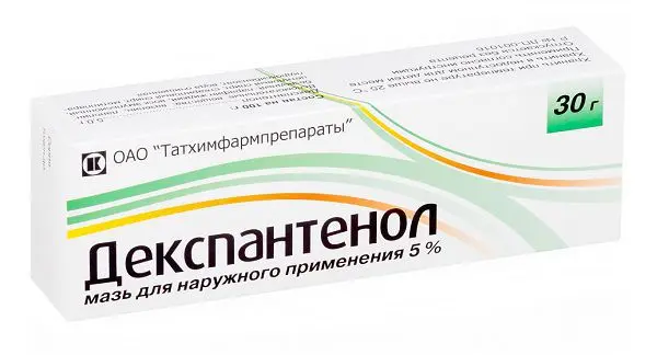 ДЕКСПАНТЕНОЛ мазь (туба) 5% - 30г N1 (Татхимфармпрепараты, РФ)