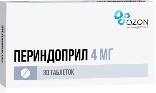 ПЕРИНДОПРИЛ табл. 4мг N30 (ОЗОН, РФ)