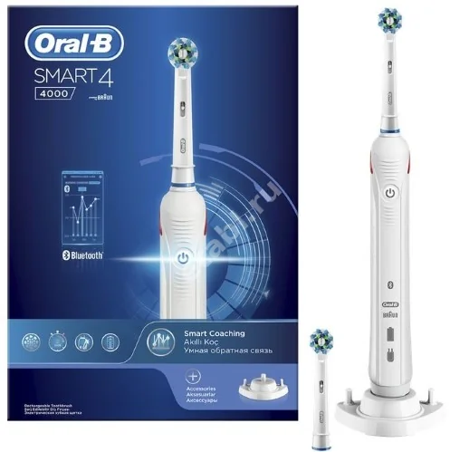 ОРАЛ-БИ (ORAL-B) Smart 4 4000 тип 3767 зубная щетка электрическая (ПРОКТЕР & ГЕМБЛ , ГЕРМАНИЯ)