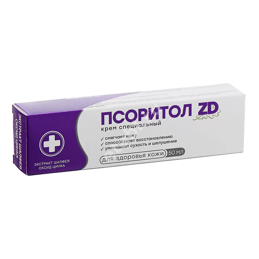 ПСОРИТОЛ ZD крем специальный 50мл (Зеленая Дубрава, РФ)