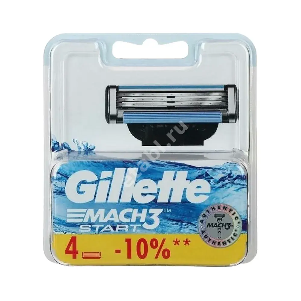 ЖИЛЛЕТТ кассеты Mach3 Start N4 (ПРОКТЕР & ГЕМБЛ , ГЕРМАНИЯ)