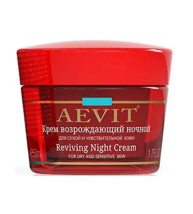 ЛИБРИДЕРМ AEVIT* крем для лица ночной возрождающий 50мл (БИОФАРМРУС, РФ)