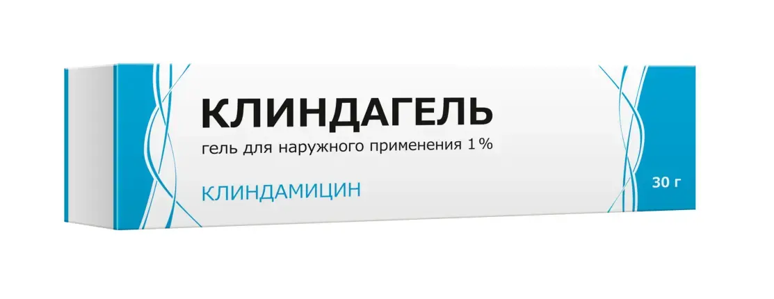 КЛИНДАГЕЛЬ гель д/наруж. прим 1% - 30г N1 (Тульская Ф.Ф., РФ)